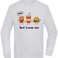 Best Friends Ever Food Design - Comfort Essential Unisex Sweater_ORION GREY II_front