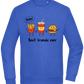 Best Friends Ever Food Design - Comfort Essential Unisex Sweater_ROYAL_front