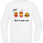 Best Friends Ever Food Design - Comfort Essential Unisex Sweater_WHITE_front