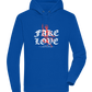 Fake Love Design - Premium unisex hoodie_ROYAL_front