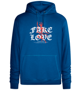 Fake Love Design - Premium unisex hoodie