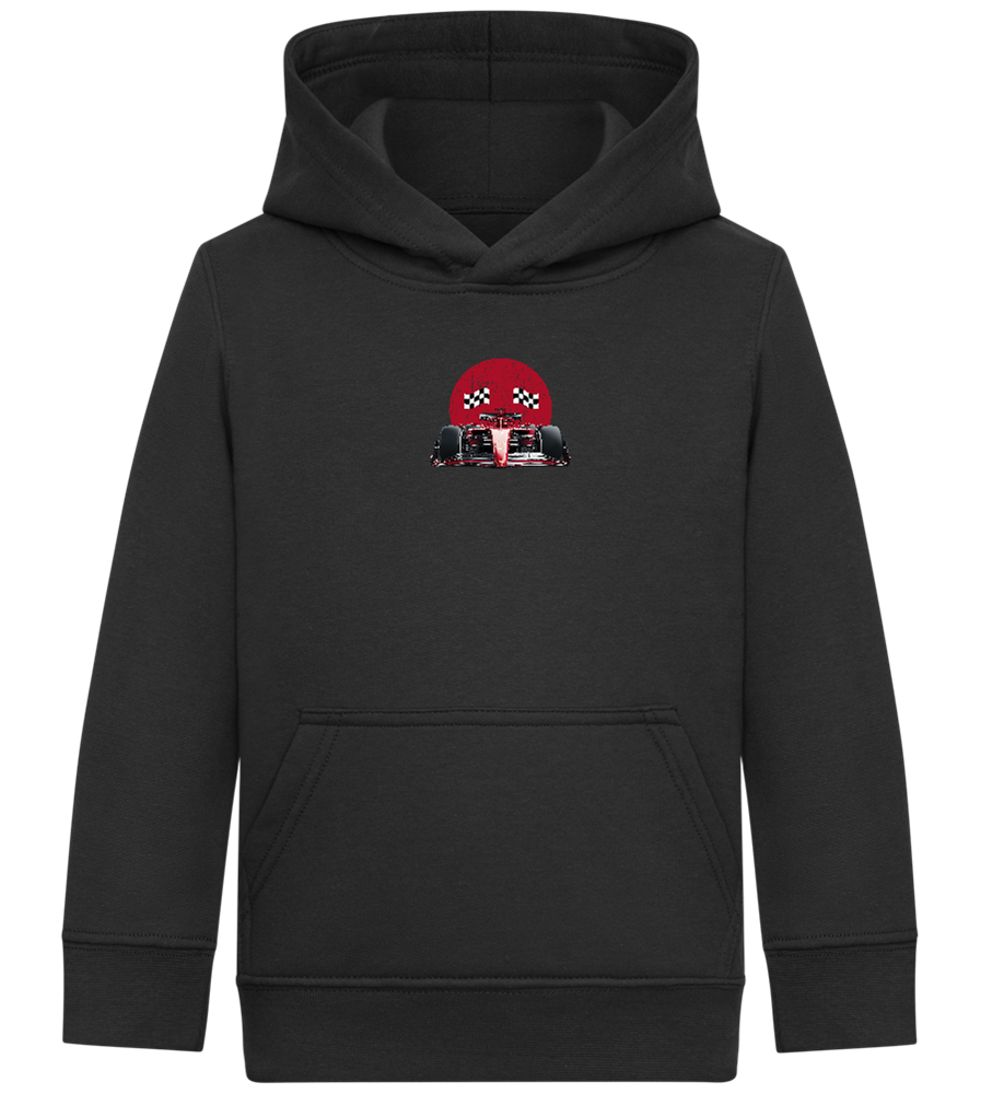 Speed Demon Design - Comfort Kids Hoodie_BLACK_front