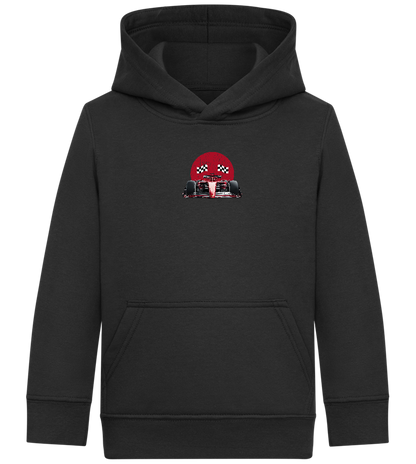 Speed Demon Design - Comfort Kids Hoodie_BLACK_front