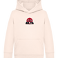 Speed Demon Design - Comfort Kids Hoodie_LIGHT PEACH ROSE_front