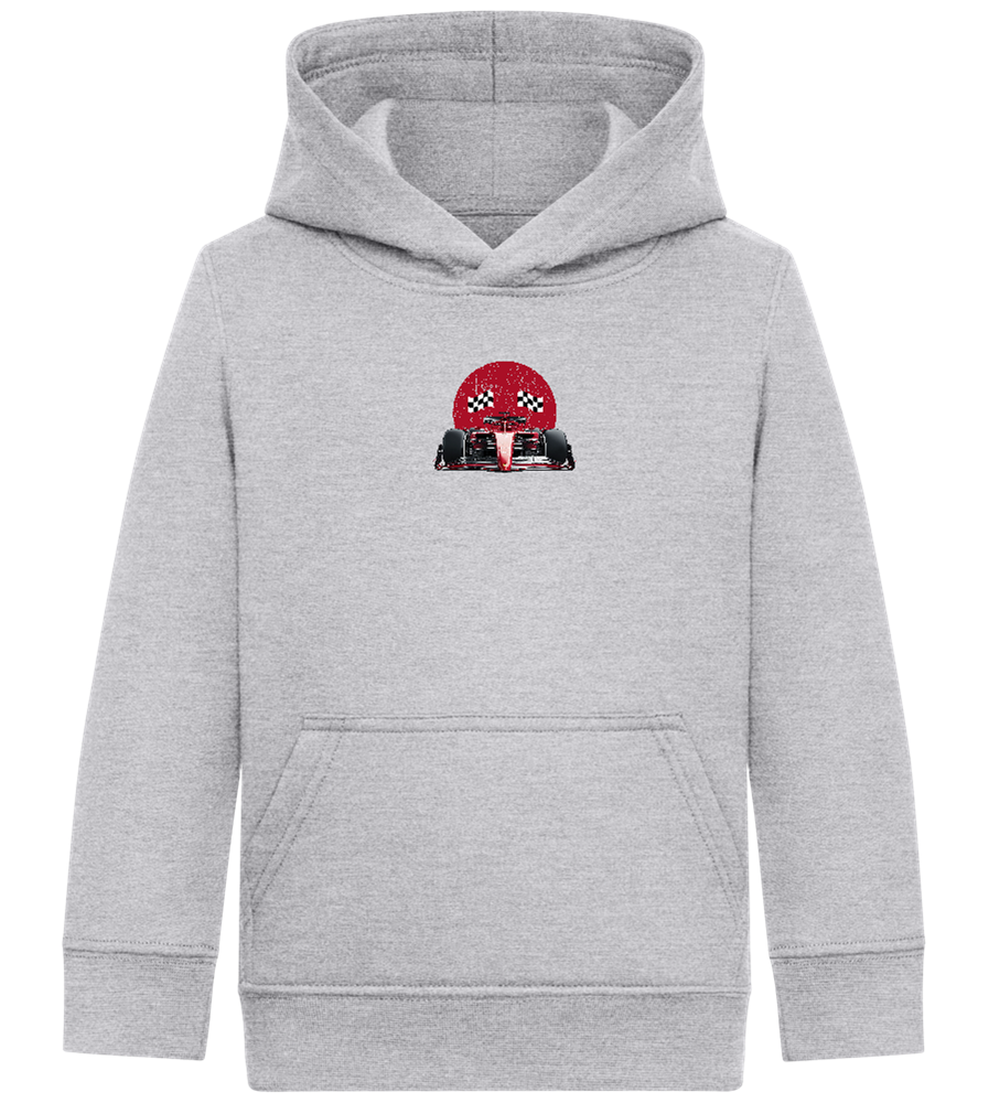 Speed Demon Design - Comfort Kids Hoodie_ORION GREY II_front