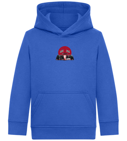 Speed Demon Design - Comfort Kids Hoodie_ROYAL_front