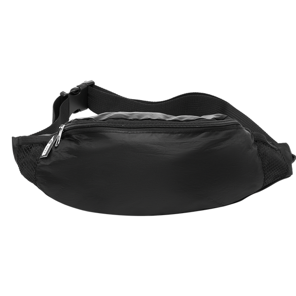 210D RPET Fanny Bag_BLACK_front