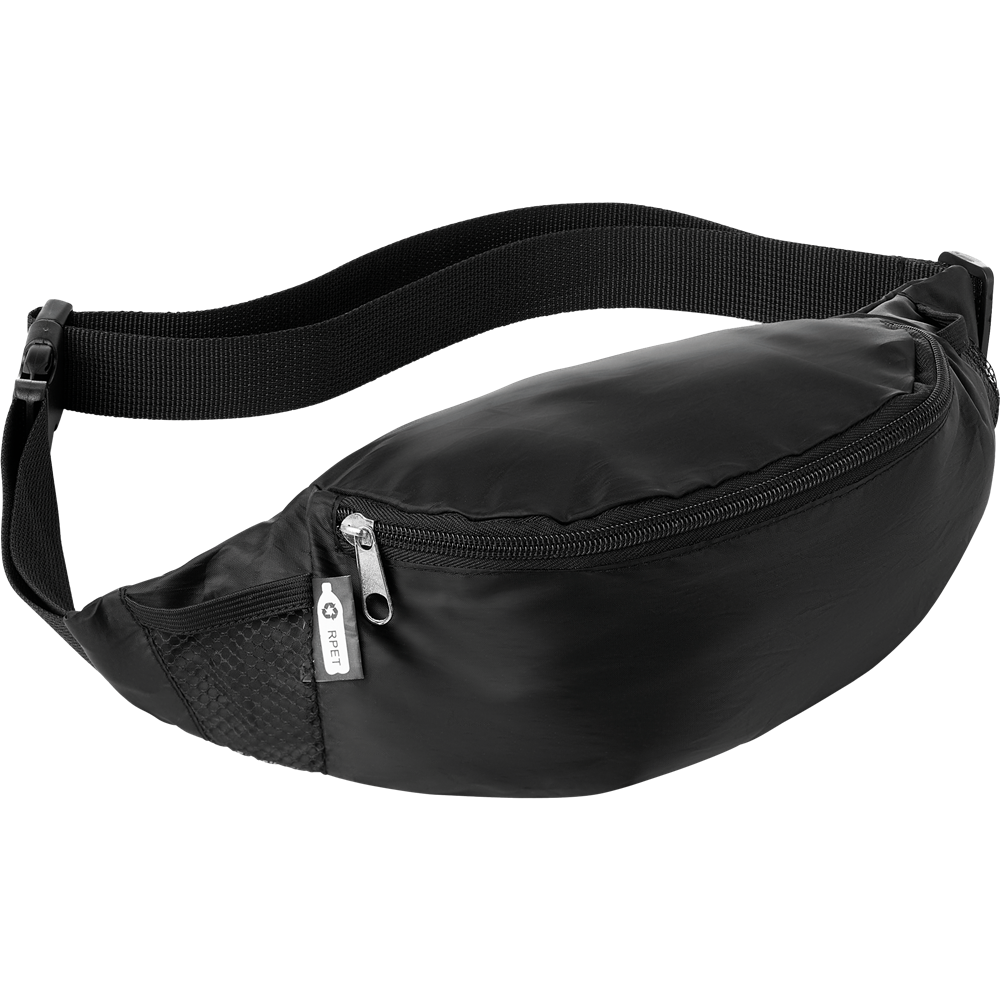 210D RPET Fanny Bag_BLACK_DETAILEDIMAGE_front_0
