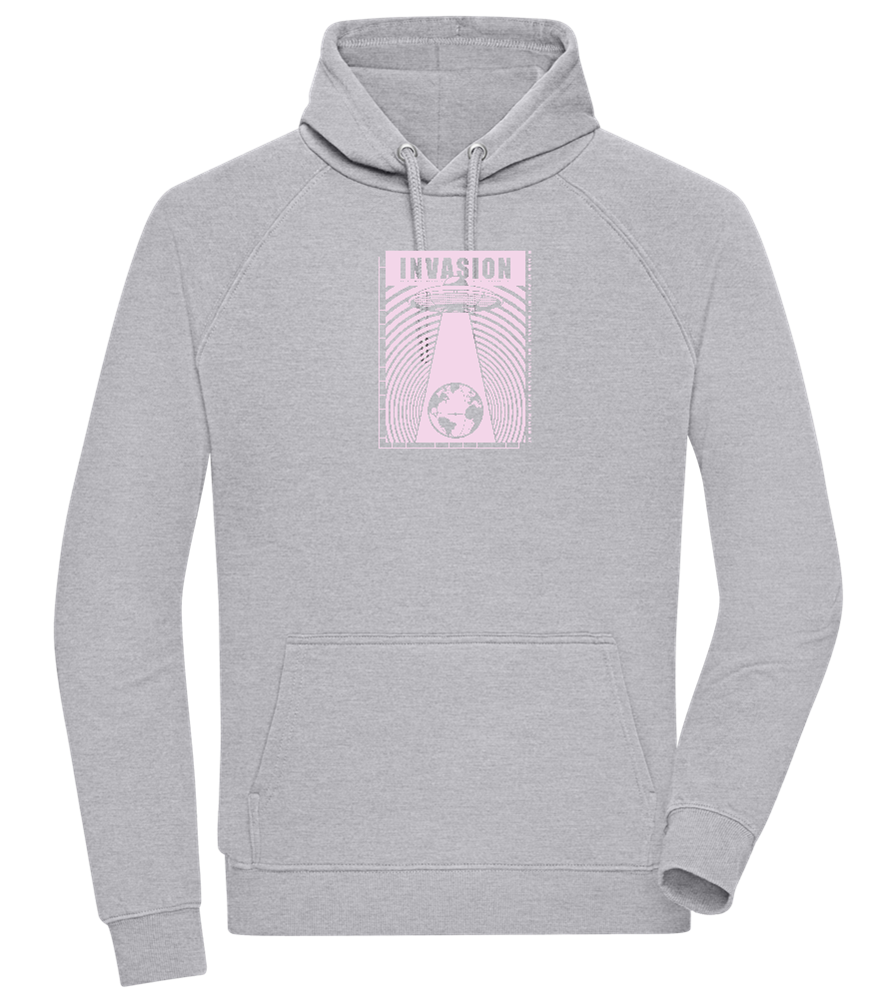 Invasion Ufo Design - Comfort unisex hoodie_ORION GREY II_front