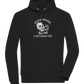 Dead Inside Caffeinated Design - Comfort unisex hoodie_BLACK_front