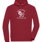 Dead Inside Caffeinated Design - Comfort unisex hoodie_BORDEAUX_front