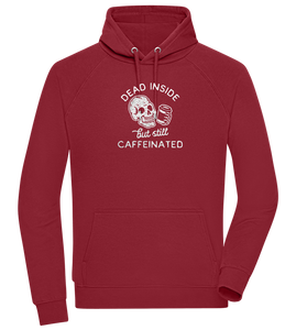 Dead Inside Caffeinated Design - Comfort unisex hoodie