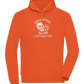 Dead Inside Caffeinated Design - Comfort unisex hoodie_BURNT ORANGE_front