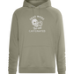 Dead Inside Caffeinated Design - Comfort unisex hoodie_KHAKI_front