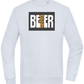 Beer Best Friend Design - Comfort Essential Unisex Sweater_CREAMY BLUE_front