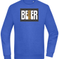 Beer Best Friend Design - Comfort Essential Unisex Sweater_ROYAL_front