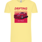 Drifting Not A Crime Design - Comfort Unisex T-Shirt_AMARELO CLARO_front