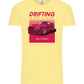 Drifting Not A Crime Design - Comfort Unisex T-Shirt_AMARELO CLARO_front