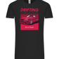 Drifting Not A Crime Design - Comfort Unisex T-Shirt_DEEP BLACK_front