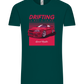 Drifting Not A Crime Design - Comfort Unisex T-Shirt_GREEN EMPIRE_front