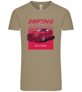 Drifting Not A Crime Design - Comfort Unisex T-Shirt