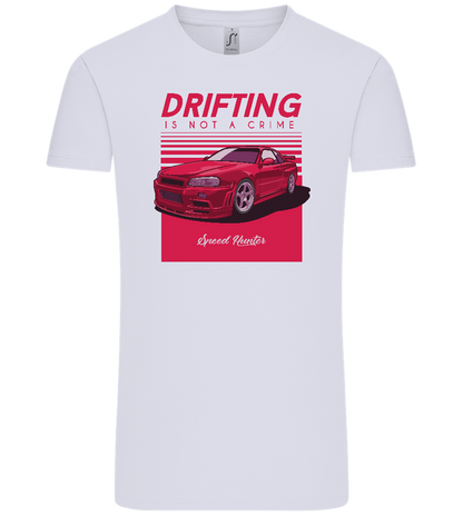 Drifting Not A Crime Design - Comfort Unisex T-Shirt_LILAK_front