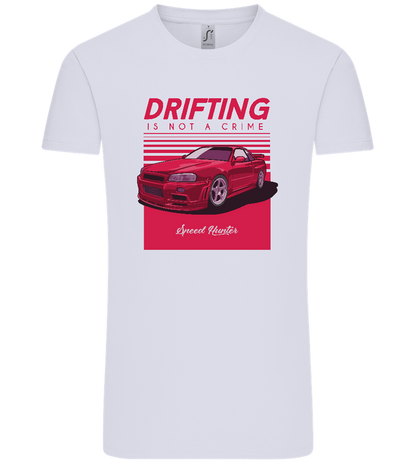 Drifting Not A Crime Design - Comfort Unisex T-Shirt_LILAK_front