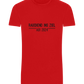 Rauchend Ins Ziel Design - Basic Unisex T-Shirt_RED_front