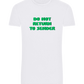Do Not Return to Sender Design - Basic Unisex T-Shirt_WHITE_front