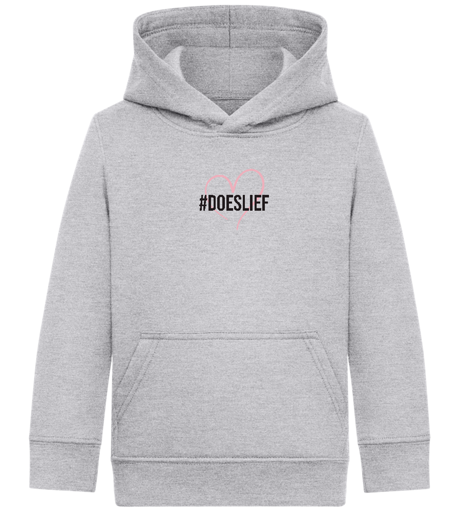 Doeslief Hartje Design - Comfort Kids Hoodie_ORION GREY II_front