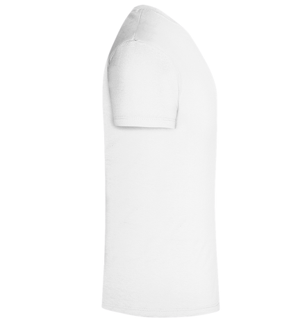 Yes I'm an Alpha Design - Basic men's t-shirt_WHITE_right