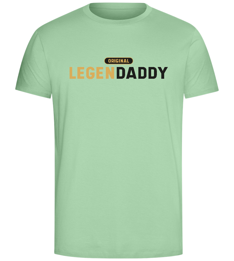 Original Legendaddy Design - Comfort Unisex T-Shirt_ICE GREEN_front