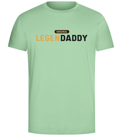 Original Legendaddy Design - Comfort Unisex T-Shirt_ICE GREEN_front