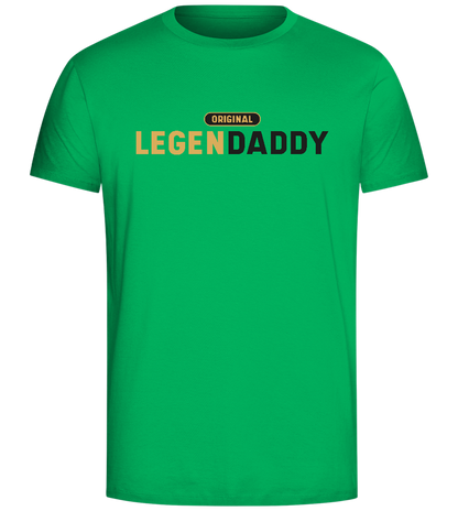 Original Legendaddy Design - Comfort Unisex T-Shirt_SPRING GREEN_front