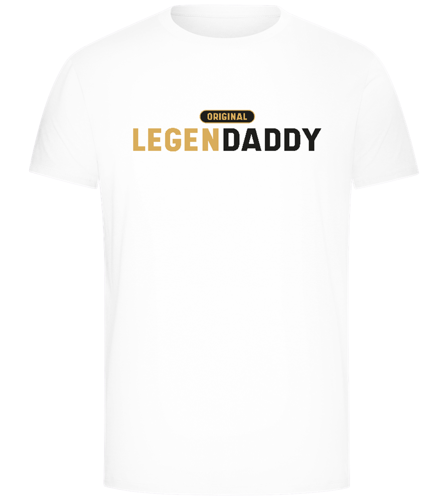 Original Legendaddy Design - Comfort Unisex T-Shirt_WHITE_front