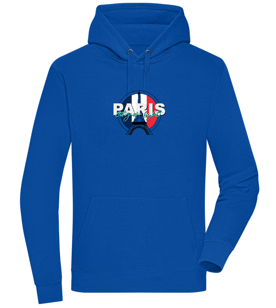 City of Light Design - Premium unisex hoodie_ROYAL_front