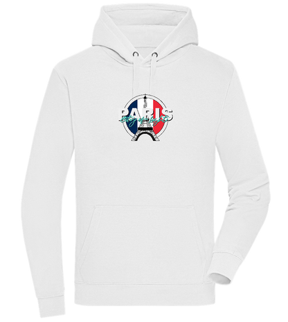 City of Light Design - Premium unisex hoodie_WHITE_front