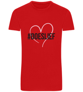 Doeslief Hartje Design - Basic Unisex T-Shirt