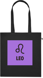 Zodiac Leo Design - Premium colored organic cotton tote bag