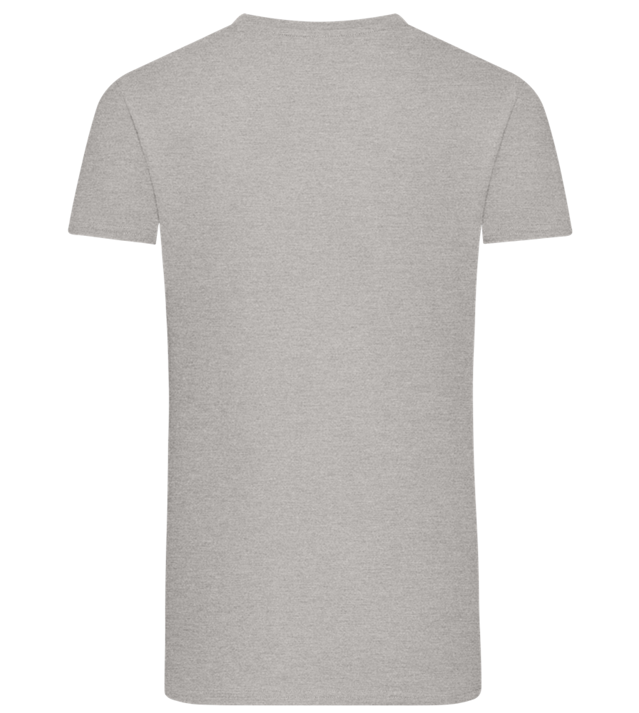 Desert Vacation Design - Comfort men's fitted t-shirt_ORION GREY_back