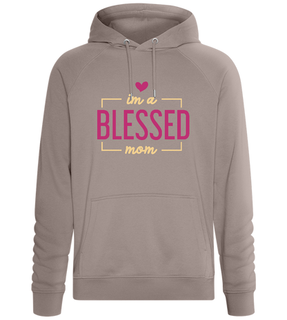 Im a Blessed Mother Design - Comfort unisex hoodie_CHARCOAL CHIN_front