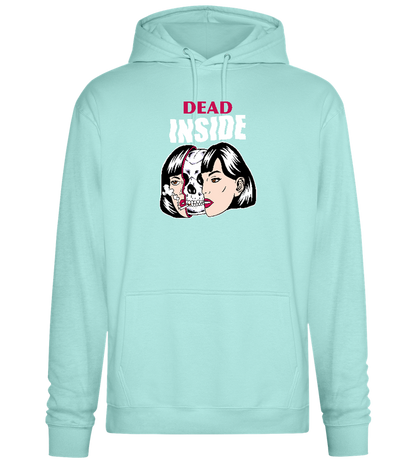 Dead Inside Design - Premium Essential Unisex Hoodie_ARCTIC BLUE_front