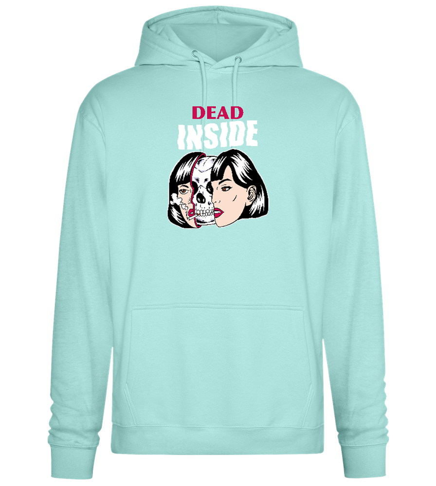 Dead Inside Design - Premium Essential Unisex Hoodie_ARCTIC BLUE_front