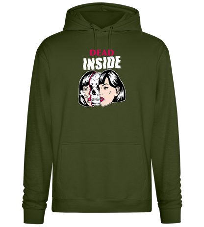 Dead Inside Design - Premium Essential Unisex Hoodie_ARMY_front