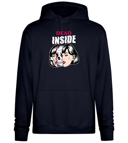 Dead Inside Design - Premium Essential Unisex Hoodie_FRENCH NAVY_front