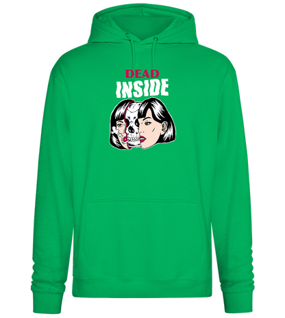 Dead Inside Design - Premium Essential Unisex Hoodie_SPRING GREEN_front