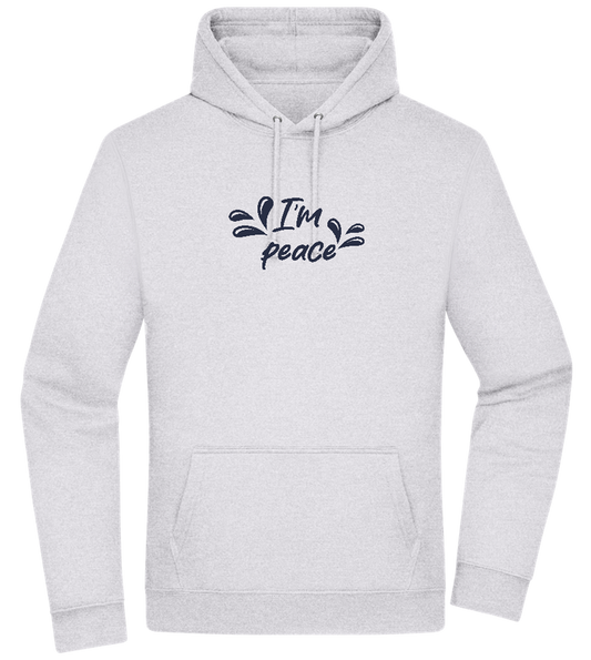 I'm Peace Design - Premium Essential Unisex Hoodie_ORION GREY II_front