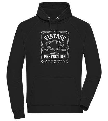 Aged to Perfection Design - Comfort unisex hoodie_BLACK_front