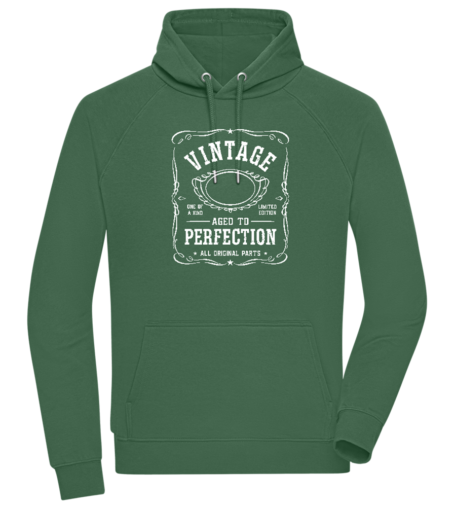 Aged to Perfection Design - Comfort unisex hoodie_GREEN BOTTLE_front
