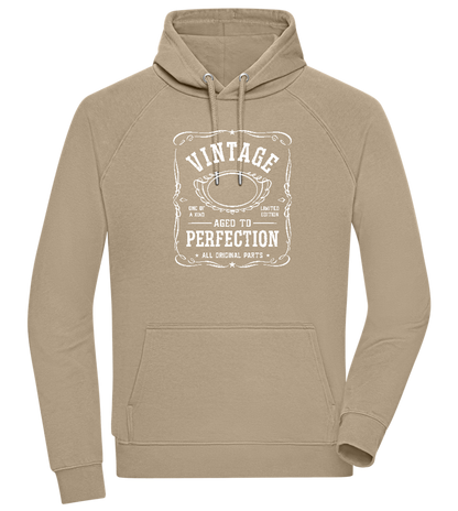 Aged to Perfection Design - Comfort unisex hoodie_KHAKI_front